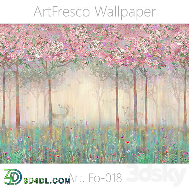 ArtFresco Wallpaper Design seamless wallpaper Art. Fo 018OM