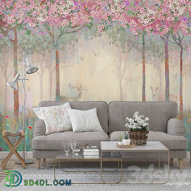 ArtFresco Wallpaper Design seamless wallpaper Art. Fo 018OM