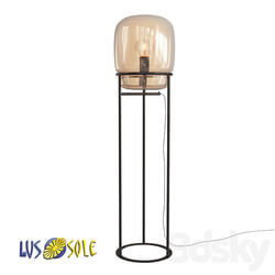 OM Floor lamps Lussole Clarke LSP 0599 LSP 0600 3D Models 