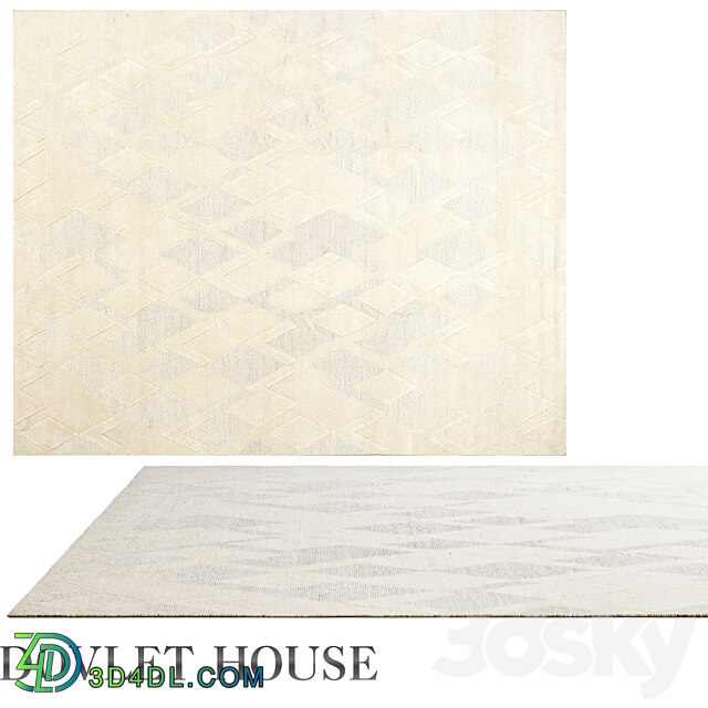 Carpet DOVLET HOUSE art 15551 3D Models