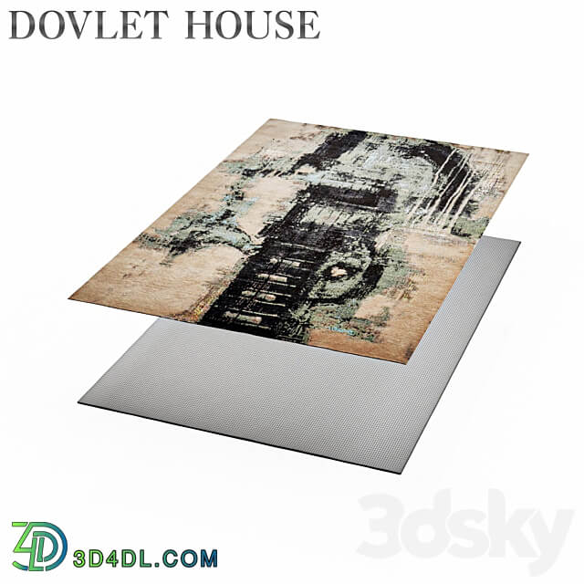 Carpet DOVLET HOUSE art 15549 3D Models