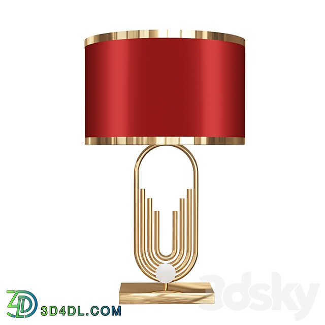OM Table lamp Lussole Randolph LSP 0617 3D Models