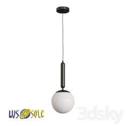 OM Chandelier Lussole Cleburne LSP 8587 Pendant light 3D Models 