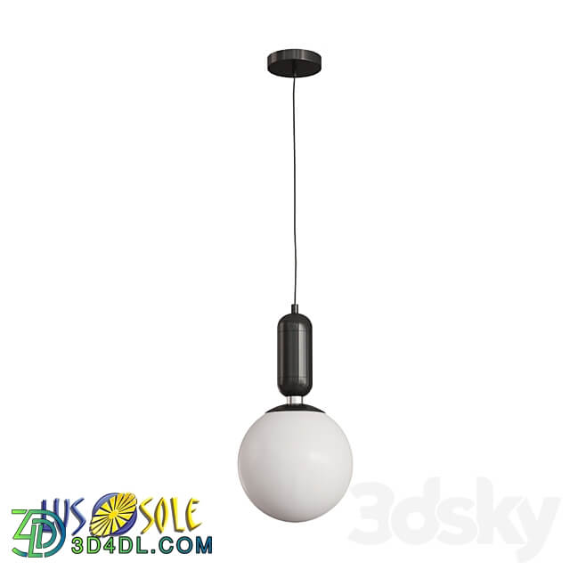 OM Chandelier Lussole Cleburne LSP 8590 Pendant light 3D Models