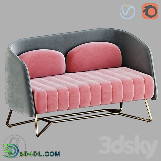 Sofa Flamingo K0008 4Union.ru 3D Models