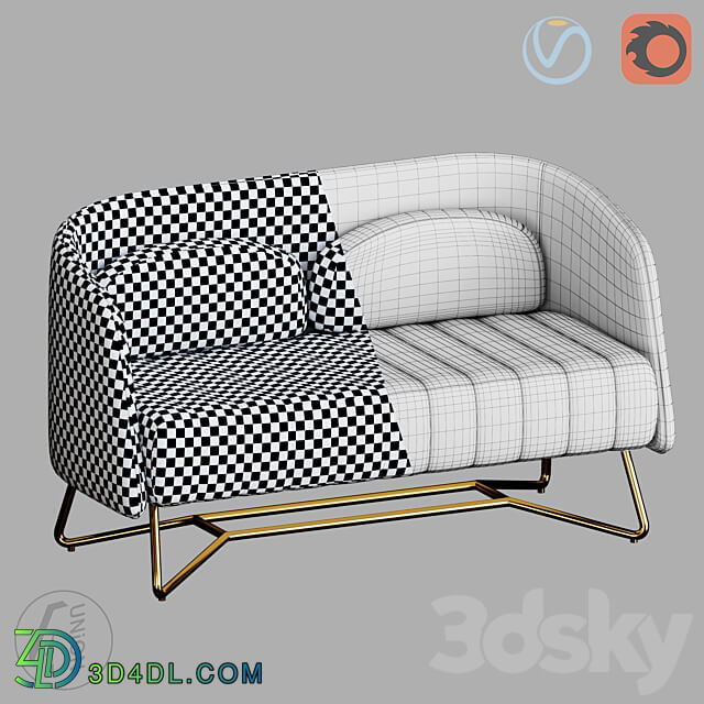 Sofa Flamingo K0008 4Union.ru 3D Models