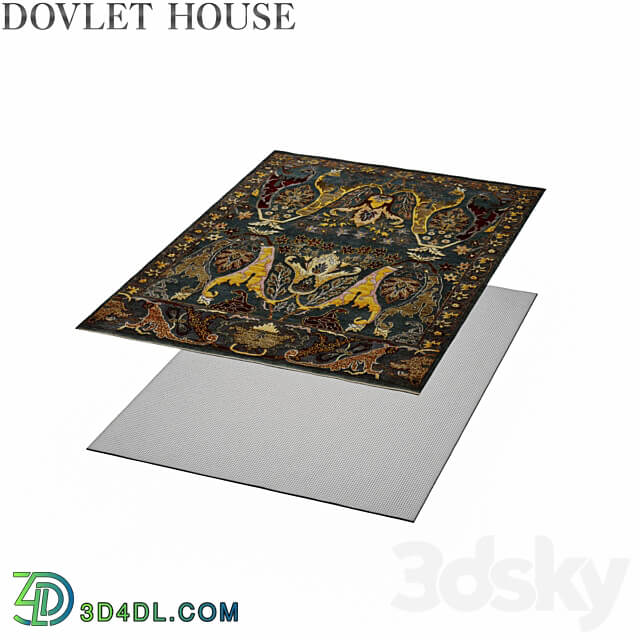 Carpet DOVLET HOUSE art 15576 3D Models