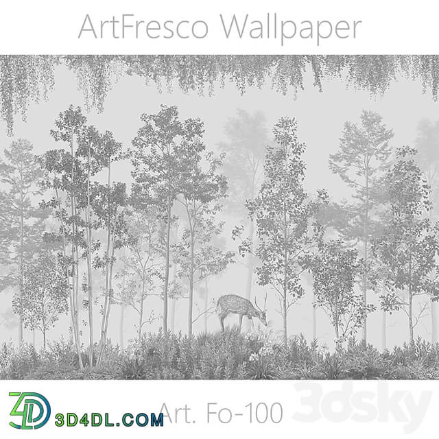 ArtFresco Wallpaper Designer seamless wallpaper Art. Fo 100OM