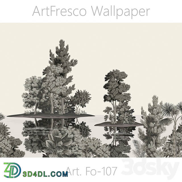 ArtFresco Wallpaper Designer seamless wallpaper Art. Fo 107OM