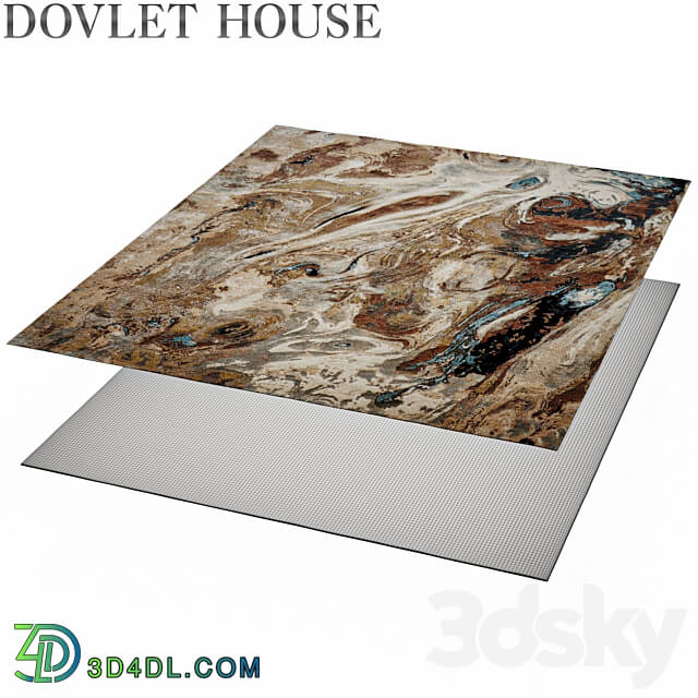 Carpet DOVLET HOUSE art 15586 3D Models