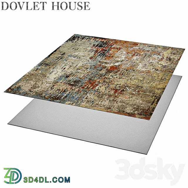 Carpet DOVLET HOUSE art 15589 3D Models