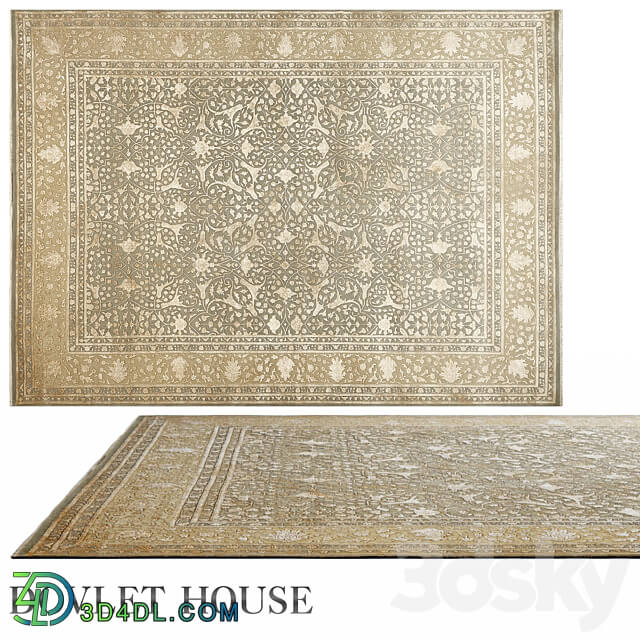 Carpet DOVLET HOUSE art 15593 3D Models