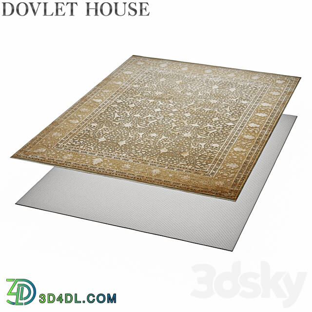Carpet DOVLET HOUSE art 15593 3D Models