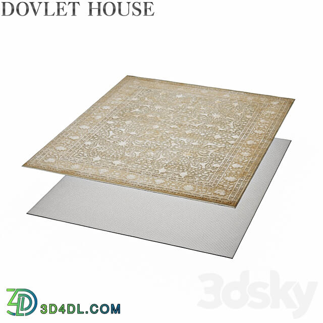Carpet DOVLET HOUSE art 15594 3D Models