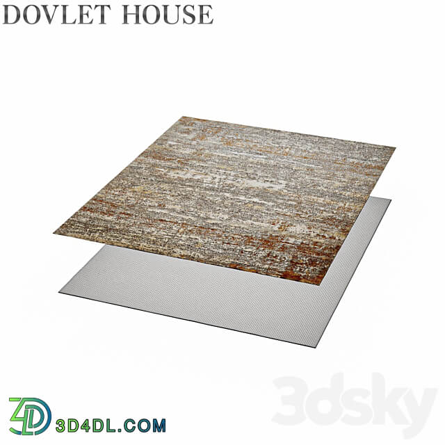 Carpet DOVLET HOUSE art 15597 3D Models