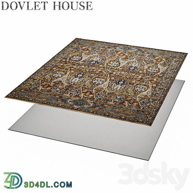 Carpet DOVLET HOUSE art 15598 3D Models