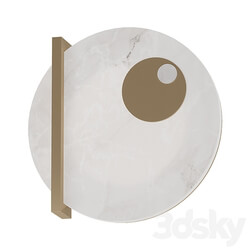 Wall lamp Patrizia Volpato LUNA NUOVA 7500 APP30 3D Models 