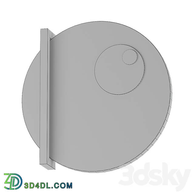 Wall lamp Patrizia Volpato LUNA NUOVA 7500 APP30 3D Models