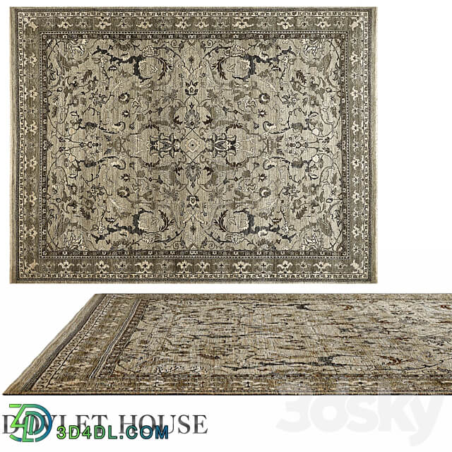 Carpet DOVLET HOUSE art 15602 3D Models