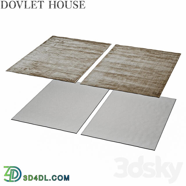 Carpet DOVLET HOUSE art 15612 3D Models