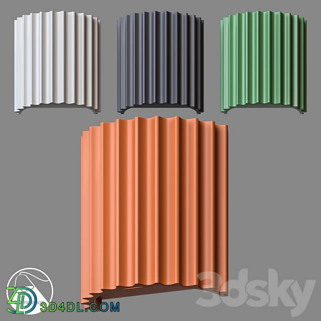 LampsShop.com B4365 Sconce Resin lay 3D Models