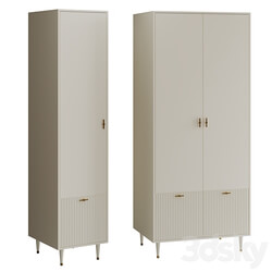 OM Wardrobe LINA one and two doors (JOMEHOME) 
