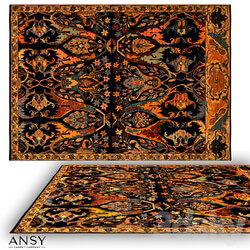 Carpet from ANSY. No. 4306 Bijar 3D Models 