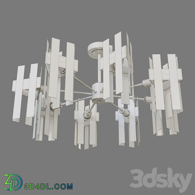 OM Loft style ceiling chandelier Eurosvet 70116/8 Spada