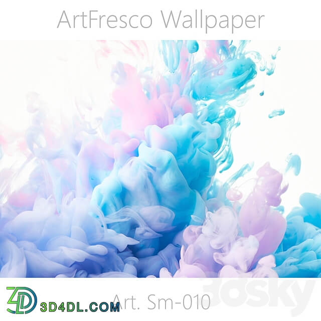 ArtFresco Wallpaper Designer seamless wallpaper Art. Sm 010OM 3D Models