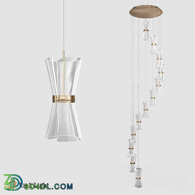 Alice hanger 08058 12.33 OM Pendant light 3D Models