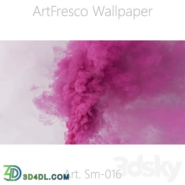 ArtFresco Wallpaper Designer seamless wallpaper Art. Sm 016OM 3D Models