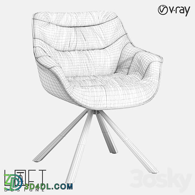 Chair LoftDesigne 2811 model