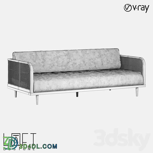 Sofa bed LoftDesigne 4246 model 3D Models