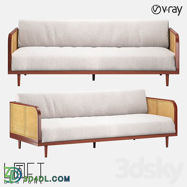 Sofa bed LoftDesigne 4247 model 3D Models