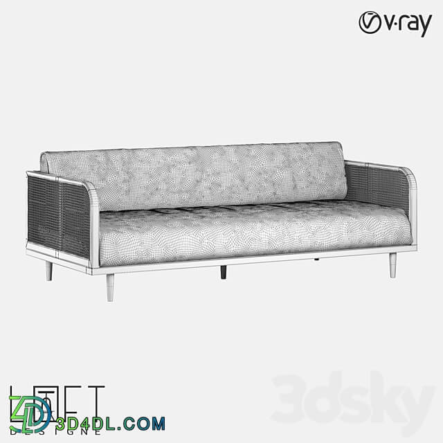 Sofa bed LoftDesigne4248 model 3D Models