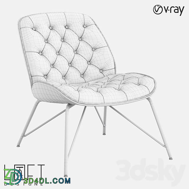 Armchair LoftDesigne 30153 model 3D Models