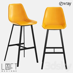Bar stool LoftDesigne 30156 model 3D Models 