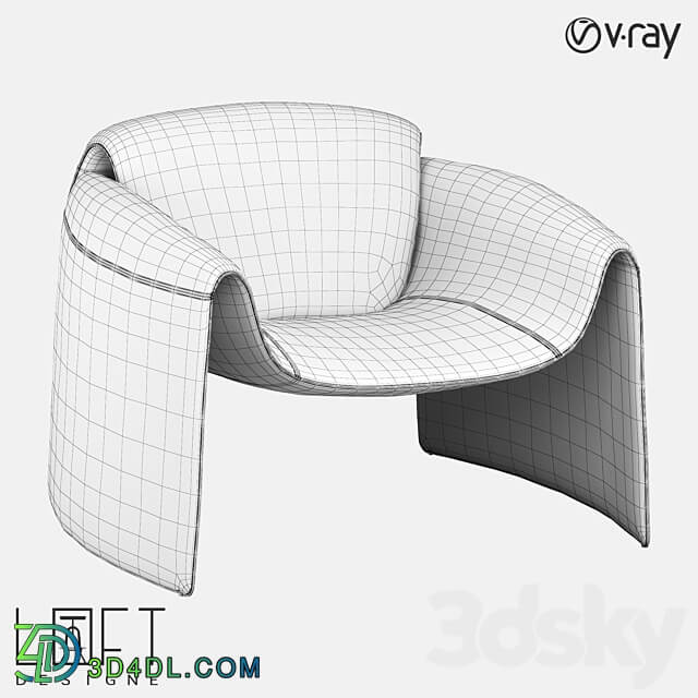 Armchair LoftDesigne 36571 model 3D Models