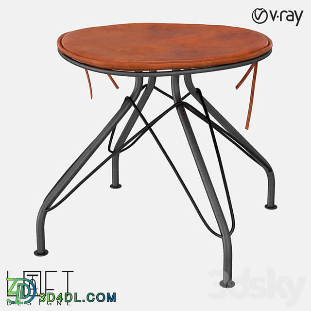 Stool LoftDesigne 2270 model