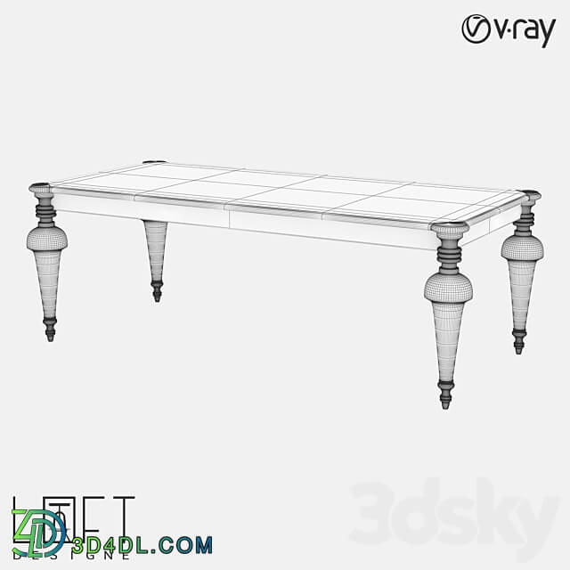 Table LoftDesigne 6566 model 3D Models