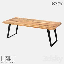 Table LoftDesigne 6607 model 