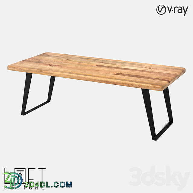 Table LoftDesigne 6607 model