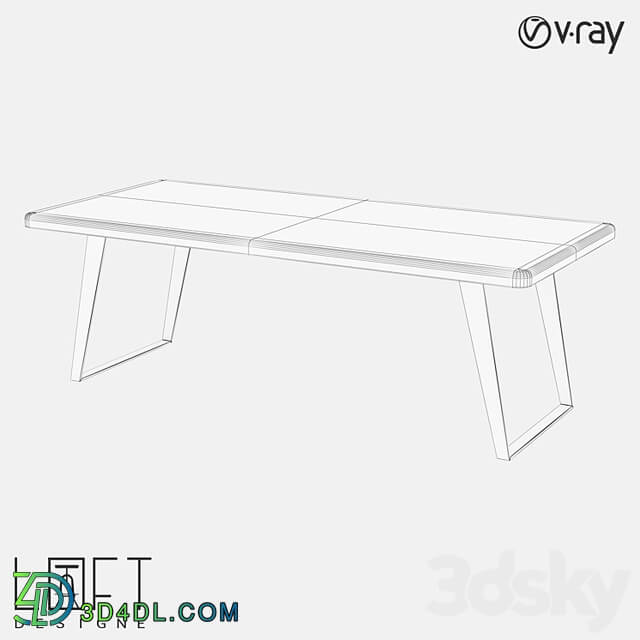 Table LoftDesigne 6607 model