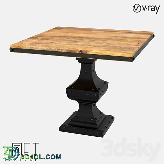 Table LoftDesigne 6608 model 3D Models