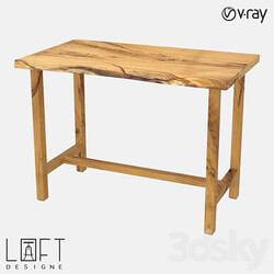 Dining table LoftDesigne 6907 model Table 3D Models 