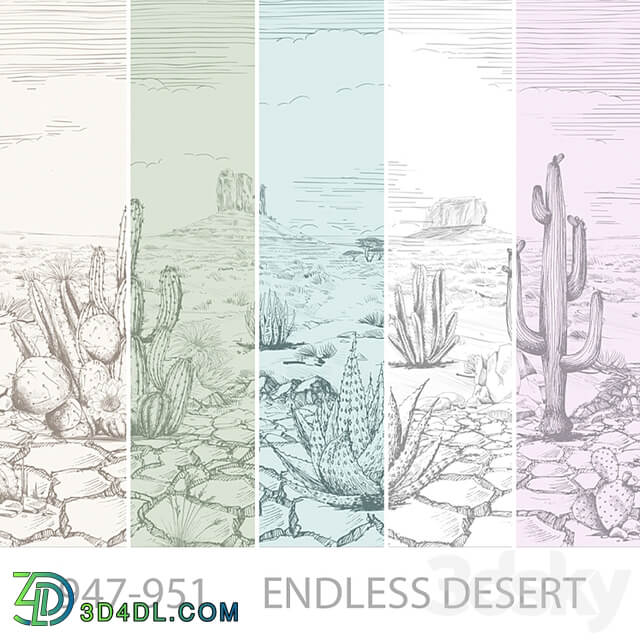 Wallpapers/Endless desert/Designer wallpaper/Panels/Photomurals/Mural