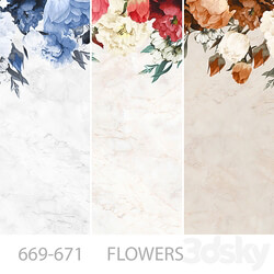 Wallpapers/Flowers/Designer wallpapers/Panels/Photowall paper/Fresco 