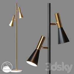 LampsShop.com T6128 Floor Lamp Route 3D Models 