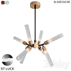 ST LUCE SPLIO SL1620.242.08 Ceiling chandelier OM Pendant light 3D Models 