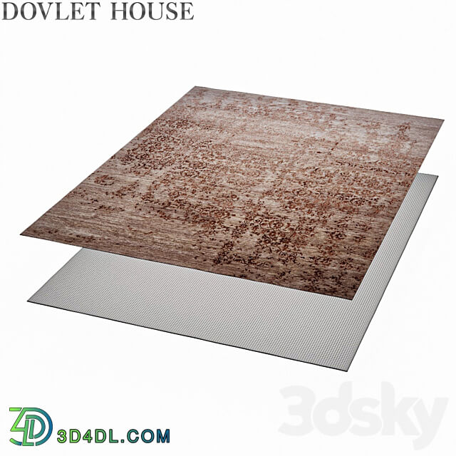 Carpet DOVLET HOUSE art 17209 3D Models